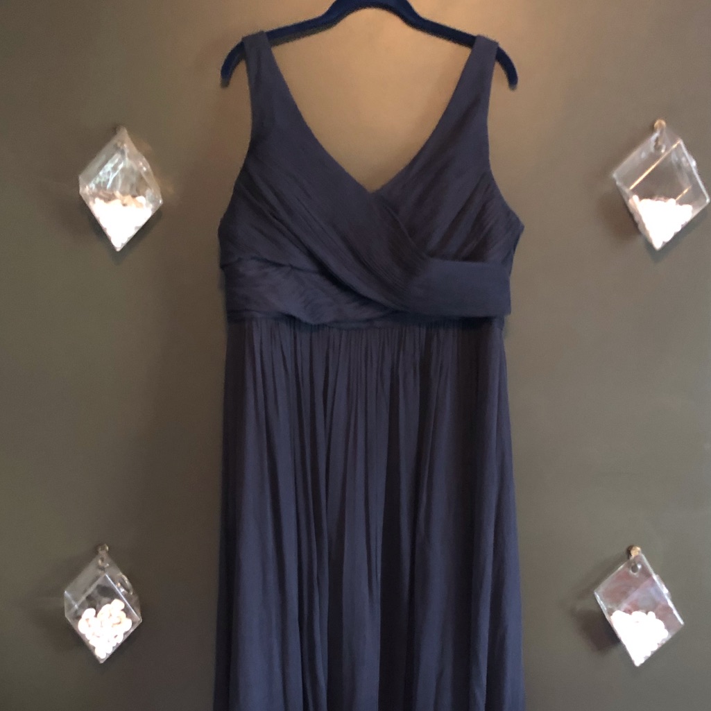 Floor Length Silk Chiffon Heidi Dress By Jcrew